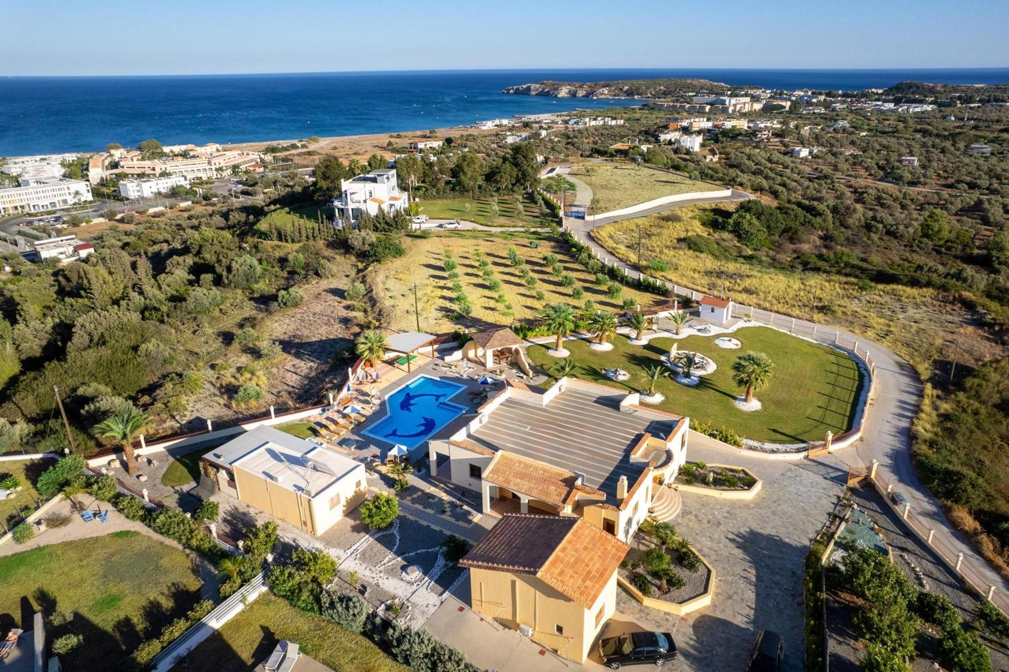 Villa Rose Kolymbia Extérieur photo